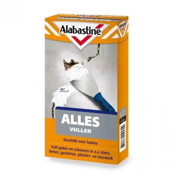 Plamuur en vulmiddel - Alabastine%20Alles%20Vuller