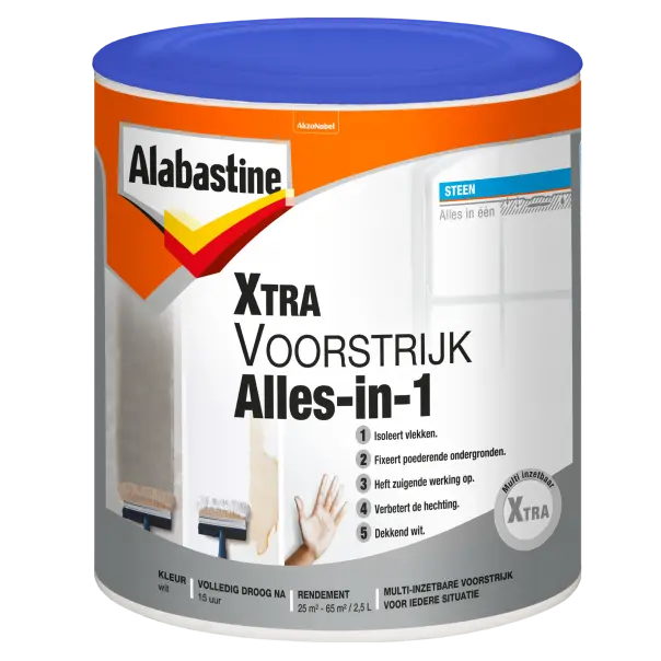 Muurverf & Latex - Alabastine-Xtra-Voorstrijk-Alles-in-1-verfcompleet.nl