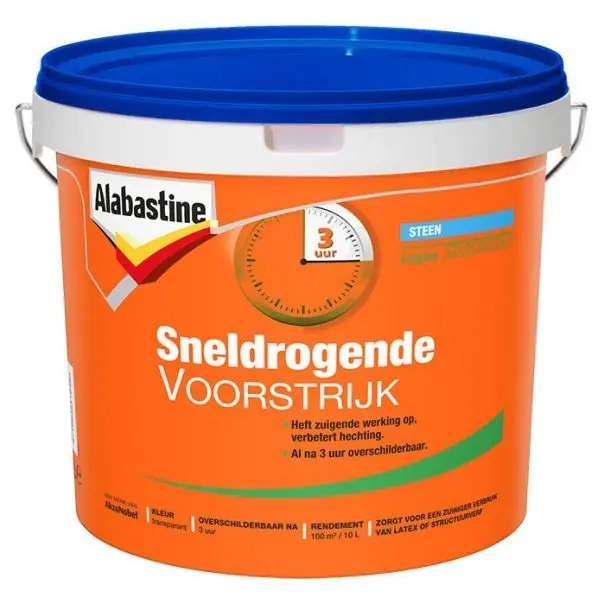Muurverf & Latex - alabastine-sneldrogende-voortsrijk-transparant-verfcompleet.nl
