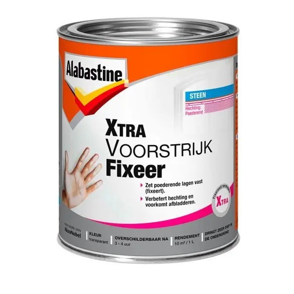 Muurverf & Latex - alabastine-xtra-voorstrijk-fixeer-verfcompleet.nl
