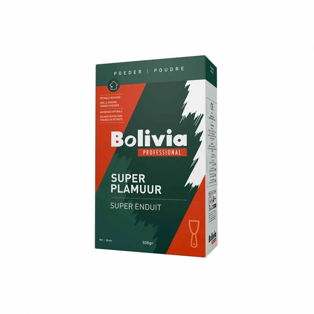 Plamuur en vulmiddel - Bolivia-Superplamuur-500-g
