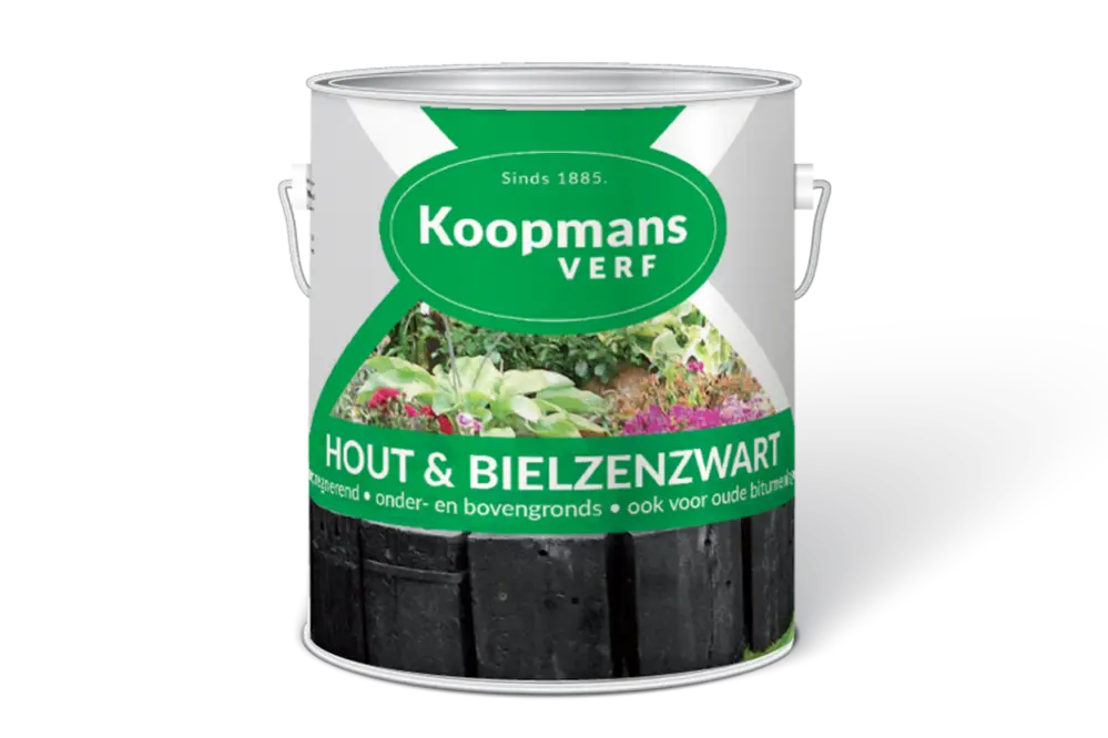 Koopmans Buitengevel & Tuin - Hout-en-bielzenzwart-Koopmans-Verf-verfcompleet.nl
