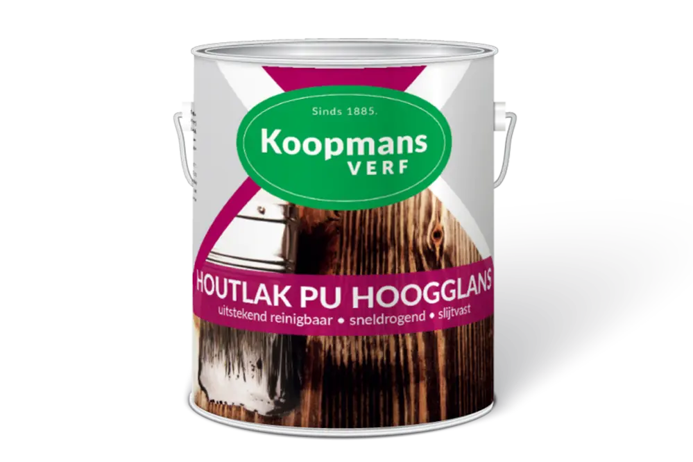 Transparante beits - Houtlak-PU-Hoogglans-Koopmans-Verf-verfcompleet.nl