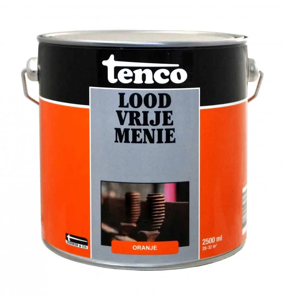 Tenco - tenco-loodvrije-menie-2,5ltr-verfcompleet.nl