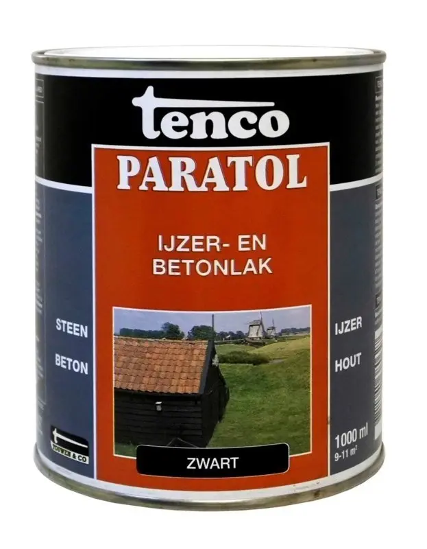 Kunststof & metaal verf - tenco-paratol-1ltr-verfcompleet.nl