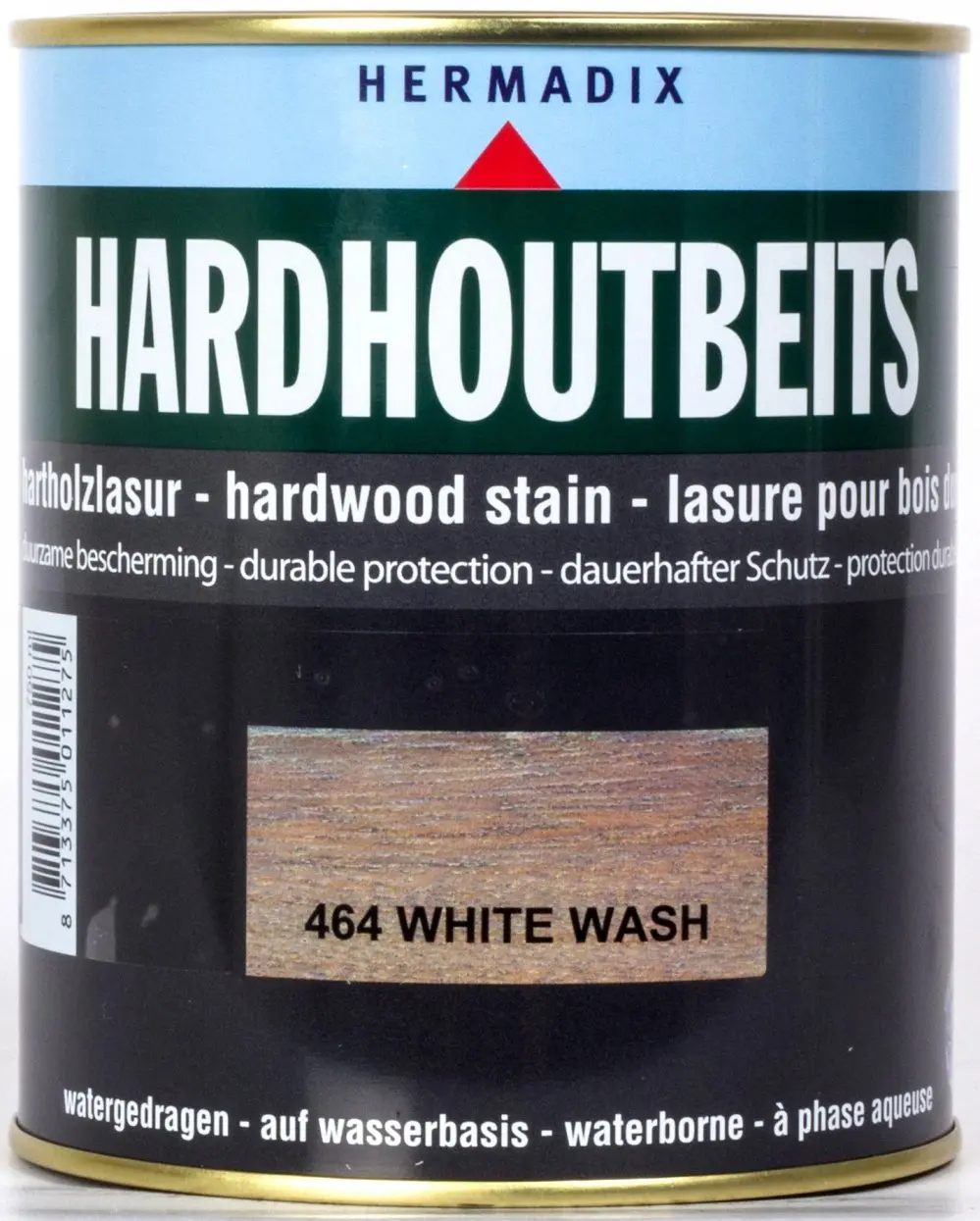 Transparante beits - hermadix-hardhoutbeits-464-white-wash-0,75l-verfcompleet