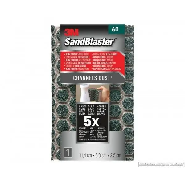 Schuurpapier - 3m-sanblaster-ultraflex-schuurspons-p60