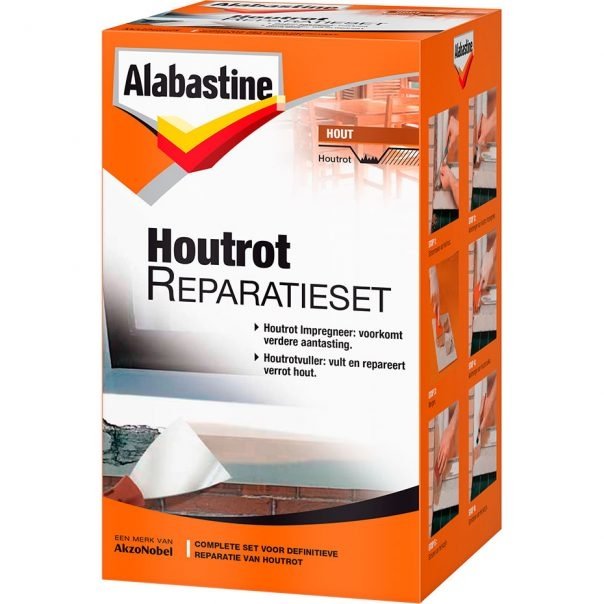 Alabastine - Houtrot-Reparatieset-500-gr-8710839112356-1-604x604