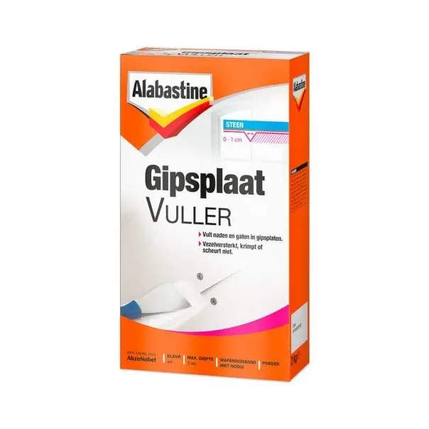 Plamuur en vulmiddel - alabastine-gipsplaatvuller-pak-verfcompleet.nl