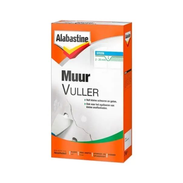 Plamuur en vulmiddel - alabastine-muurvuller-verfcompleet.nl