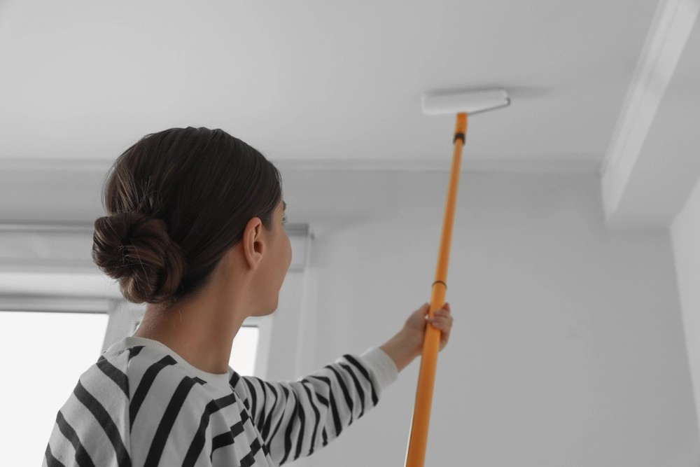 plafond-witten-beste-manier-plafond-verven