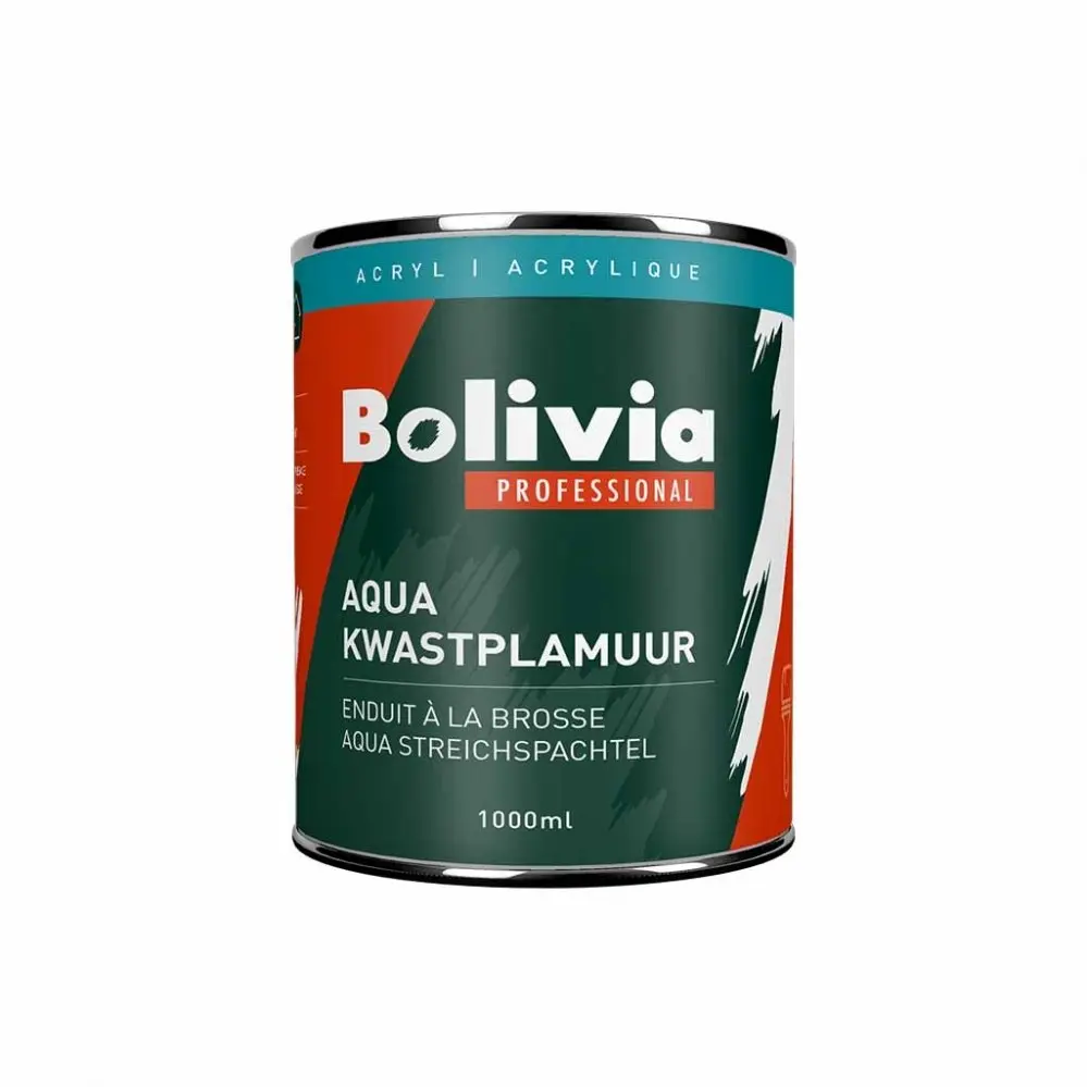 Schildersbenodigdheden - Bolivia-Aqua-Kwastplamuur-1000-ml