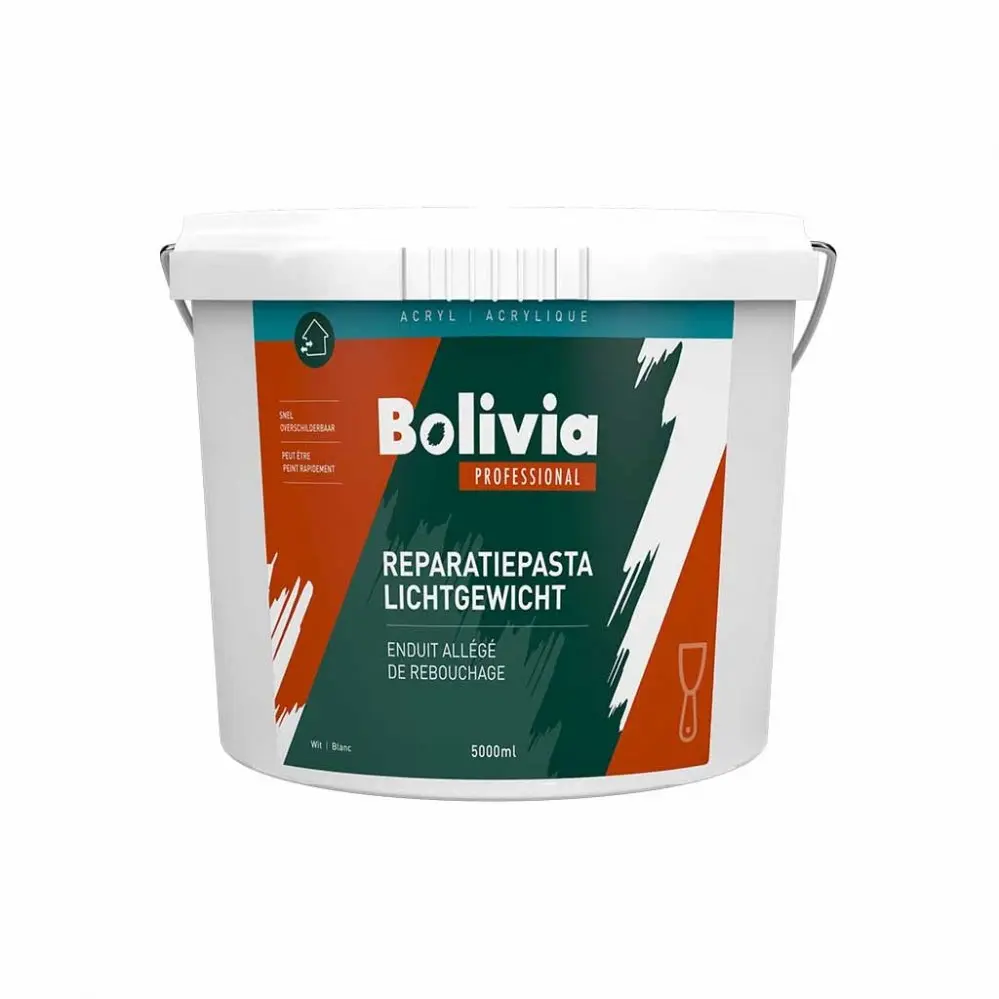 Plamuur en vulmiddel - Bolivia-Reparatiepasta-5000-ml