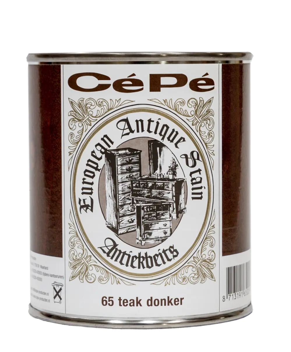 Cepe - antiekbeits-65-teak-donker-verfcompleet.nl
