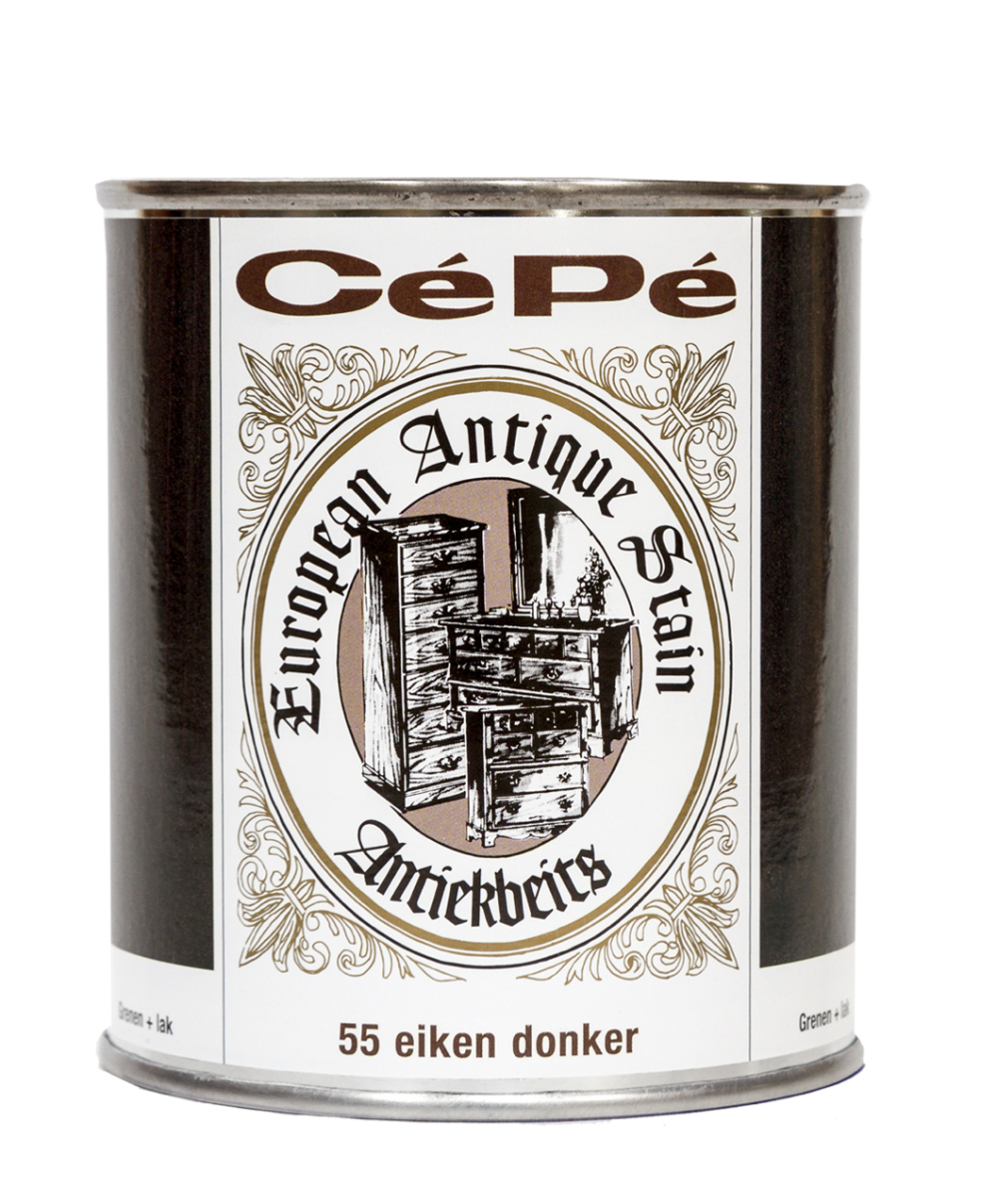 Blanke lak & Beits - antiekbeits-55-eiken-donker-verfcompleet.nl