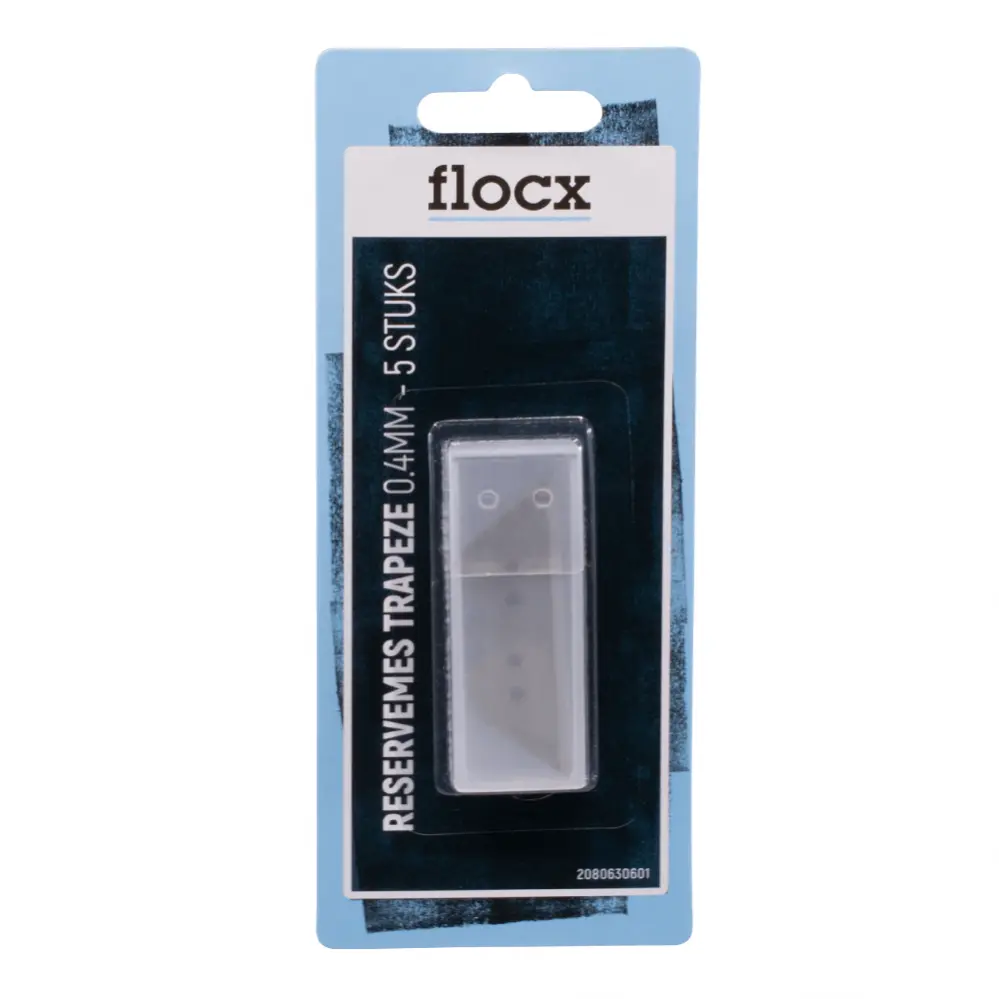 Flocx - 2080630601-flocx-reservemes-trapeze-vorm-0.4mm-5st