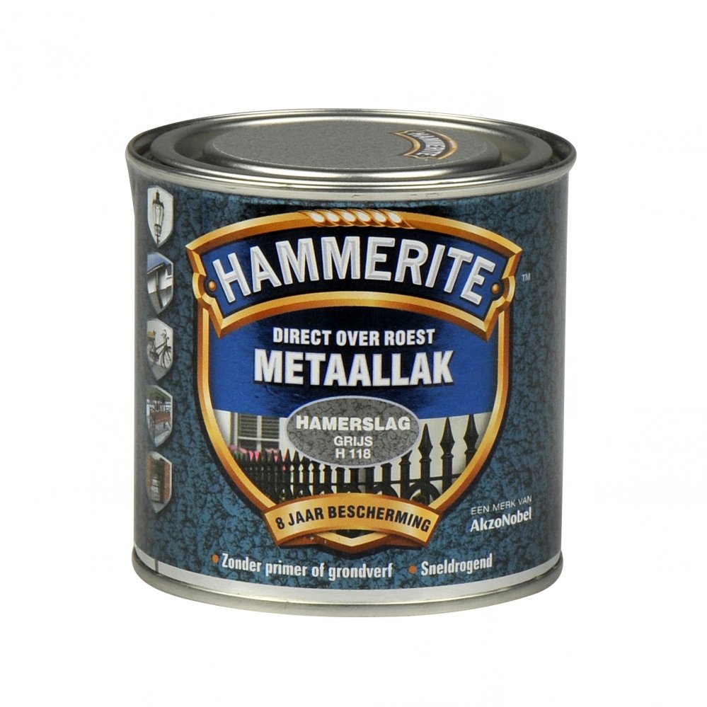 Hammerite - Hammerite%20Metaallak%20Hamerslag%20Grijs%202