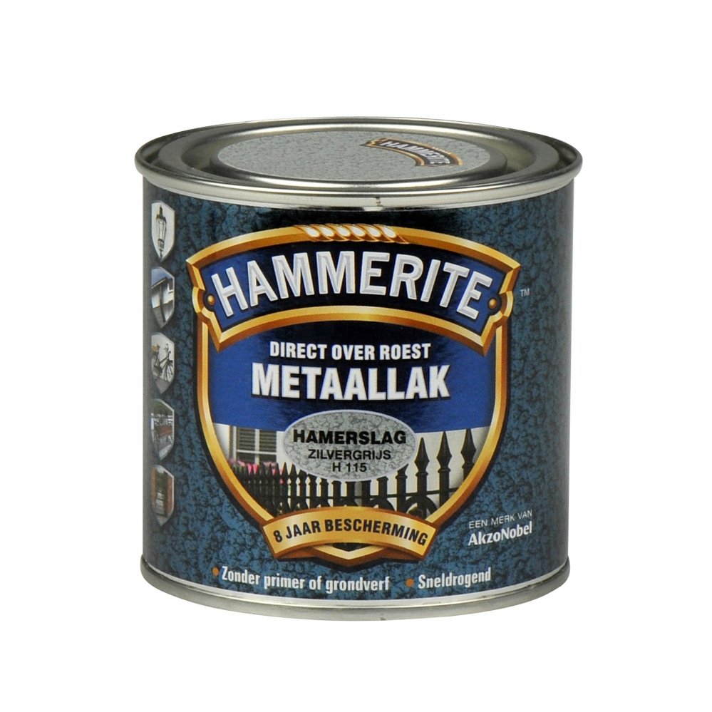 Hammerite - Hammerite%20Metaallak%20Hamerslag%20Zilvergrijs%202
