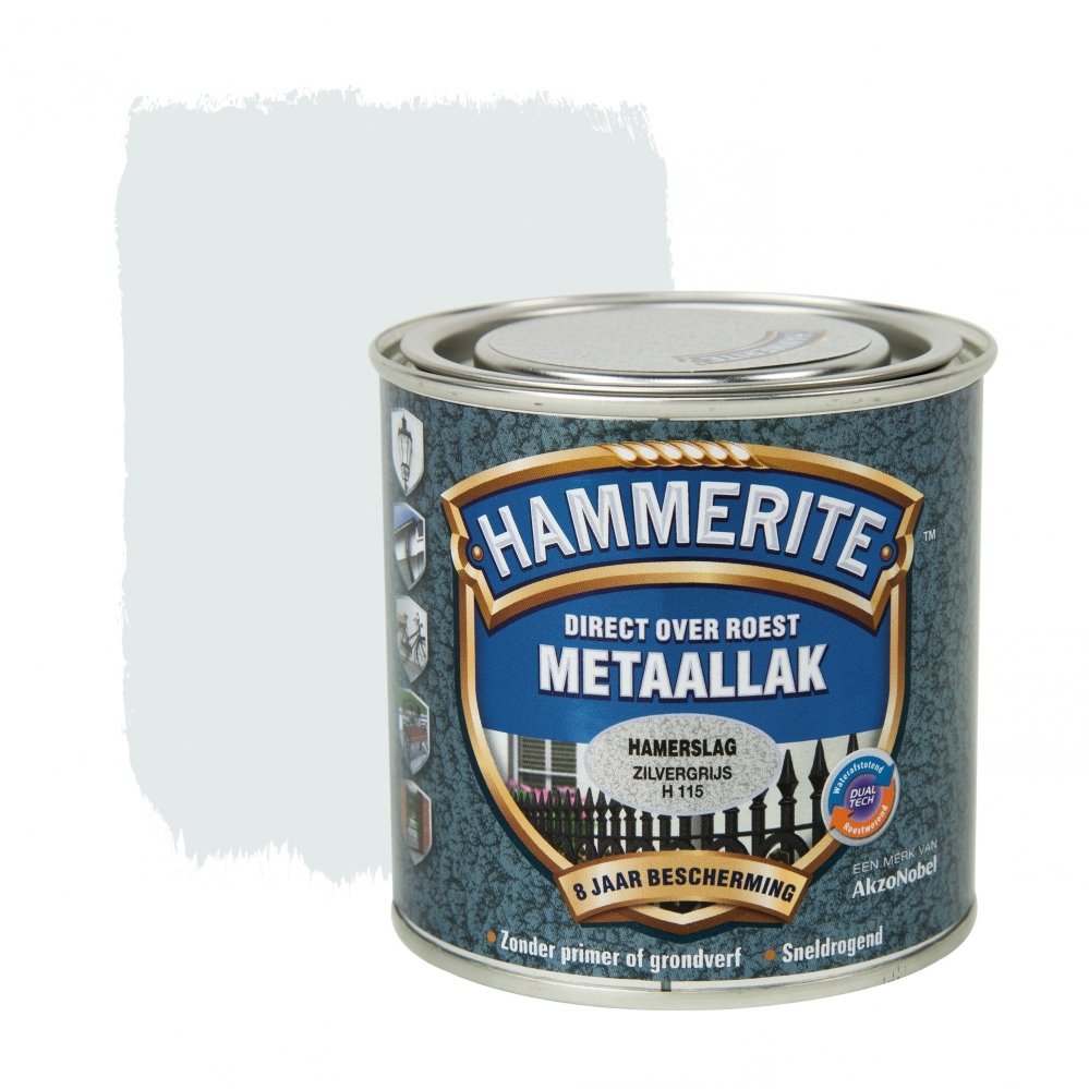 Hammerite - Hammerite%20Metaallak%20Hamerslag%20Zilvergrijs