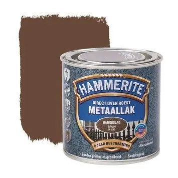 Hammerite - hammerite%20metaallak%20hamerslag%20bruin