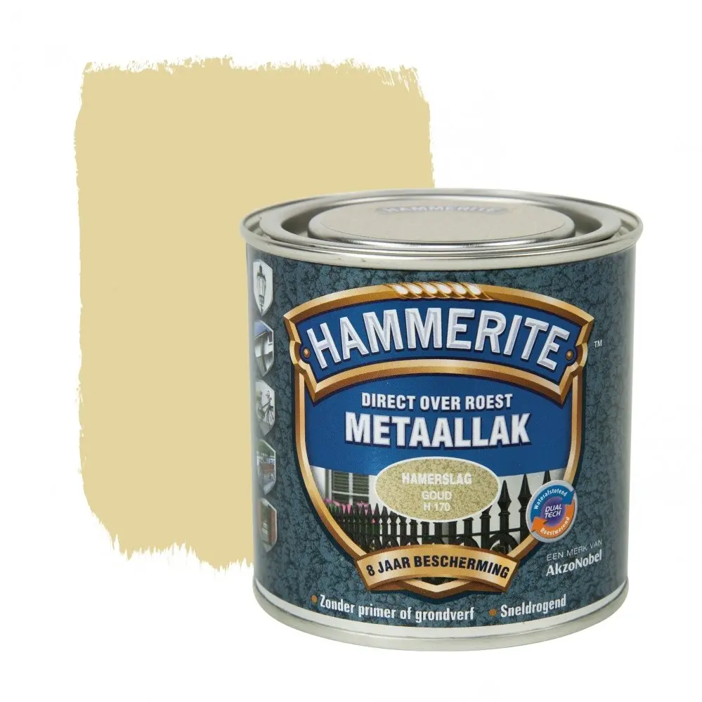 Hammerite - hammerite%20metaallak%20hamerslag%20goud