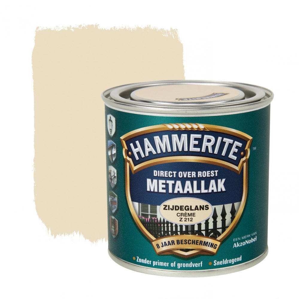 Hammerite - hammerite%20metaallak%20zijdeglans%20creme