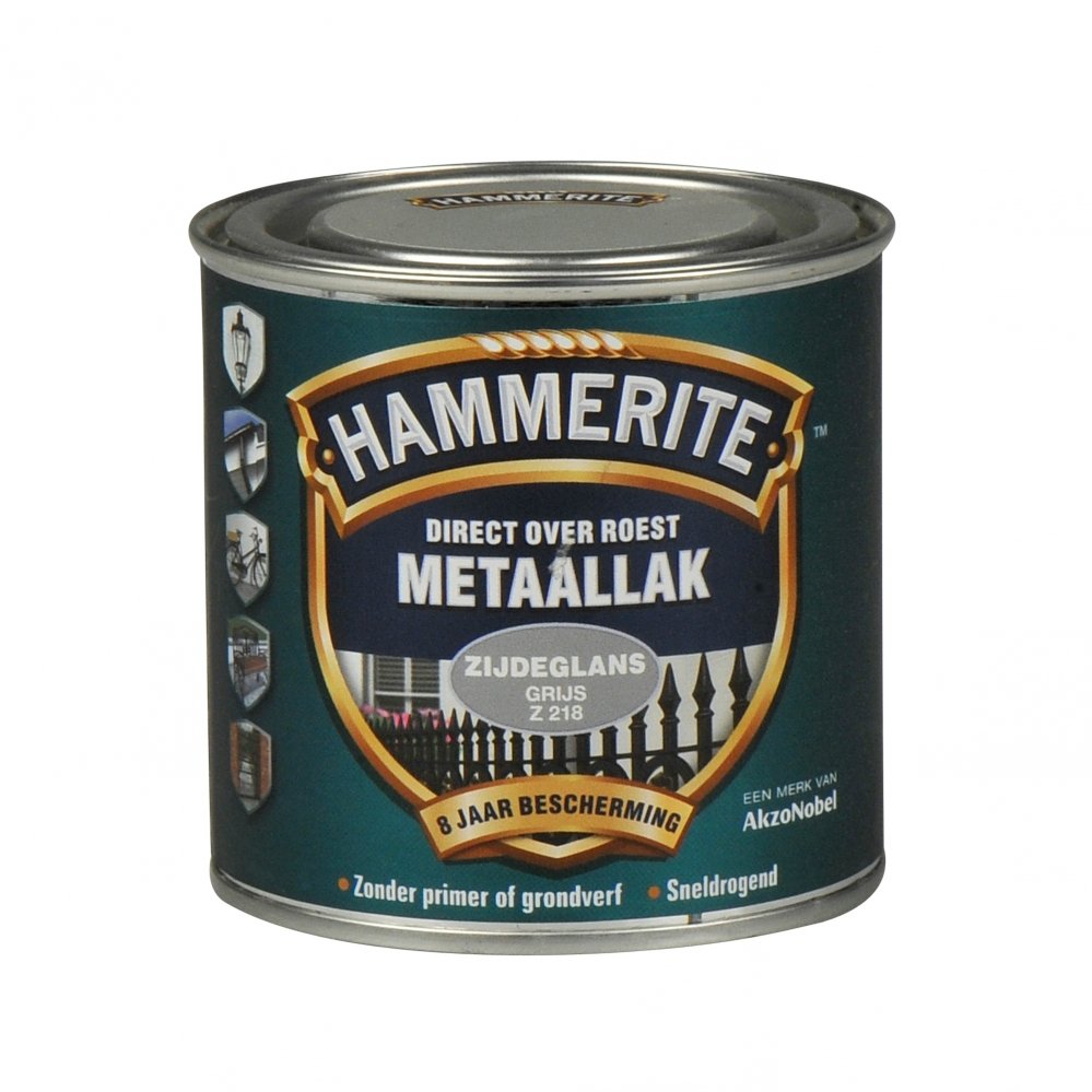Hammerite - hammerite%20metaallak%20zijdeglans%20grijs%202