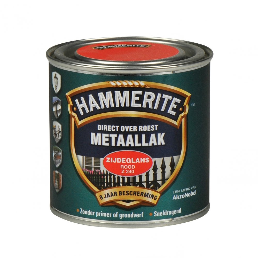 Hammerite - hammerite%20metaallak%20zijdeglans%20rood2