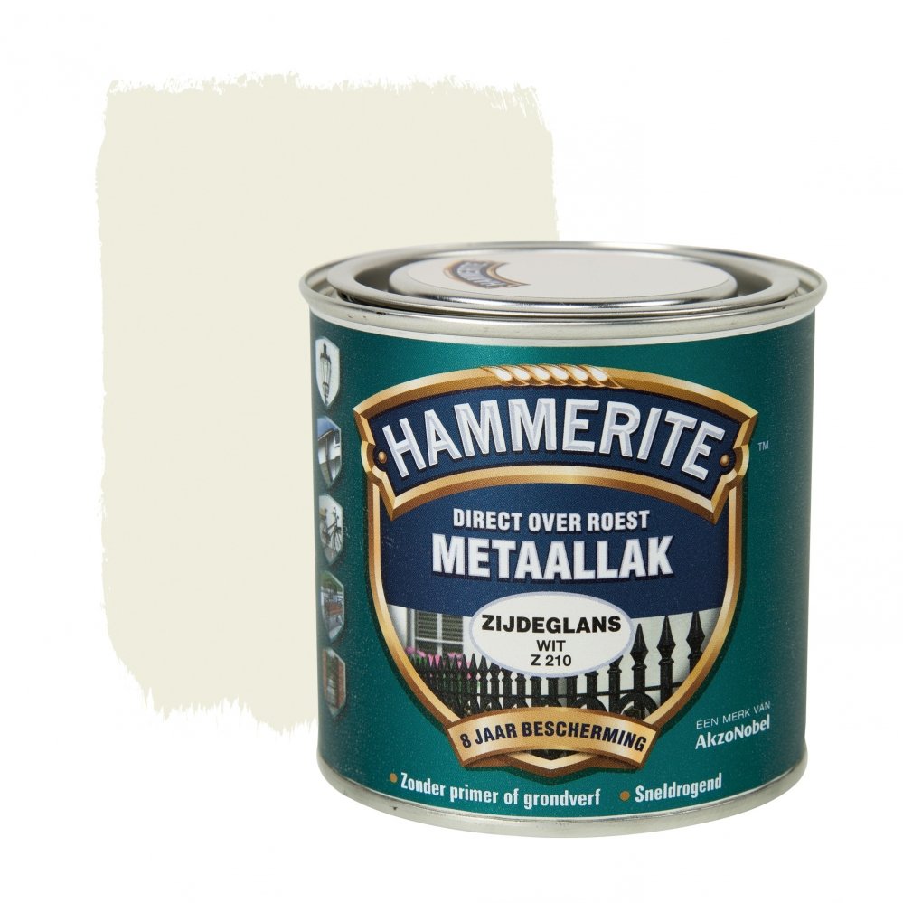 Hammerite - hammerite%20metaallak%20zijdeglans%20wit
