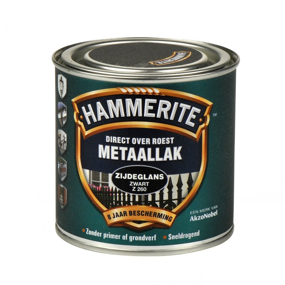 Hammerite - hammerite%20metaallak%20zijdeglans%20zwart%202