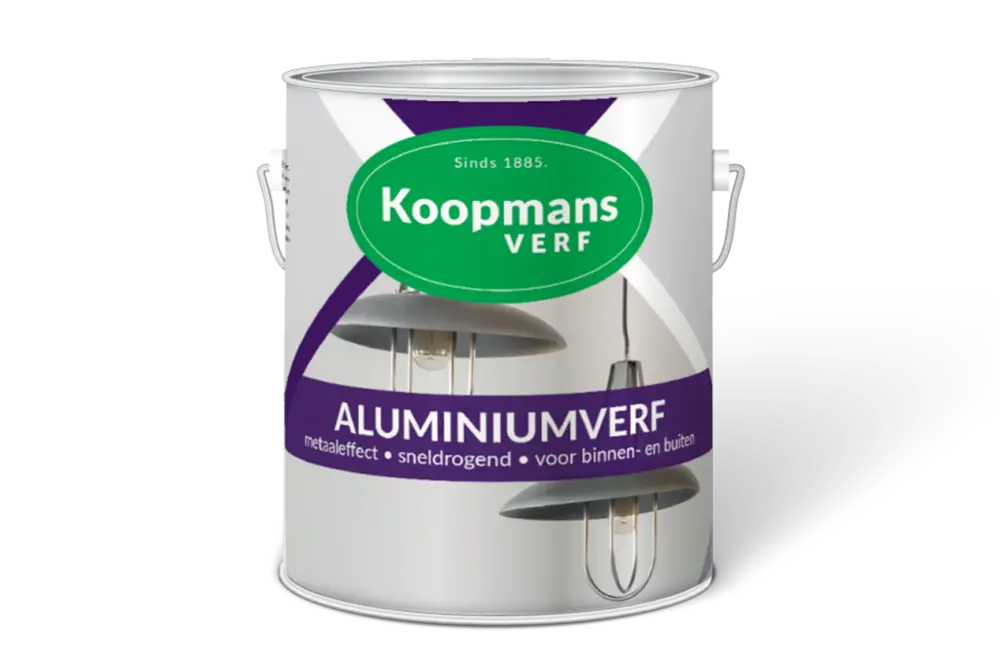 Aflak voor kunststof en metaal - Aluminium-verf-Koopmans-Verf-verfcompleet.nl