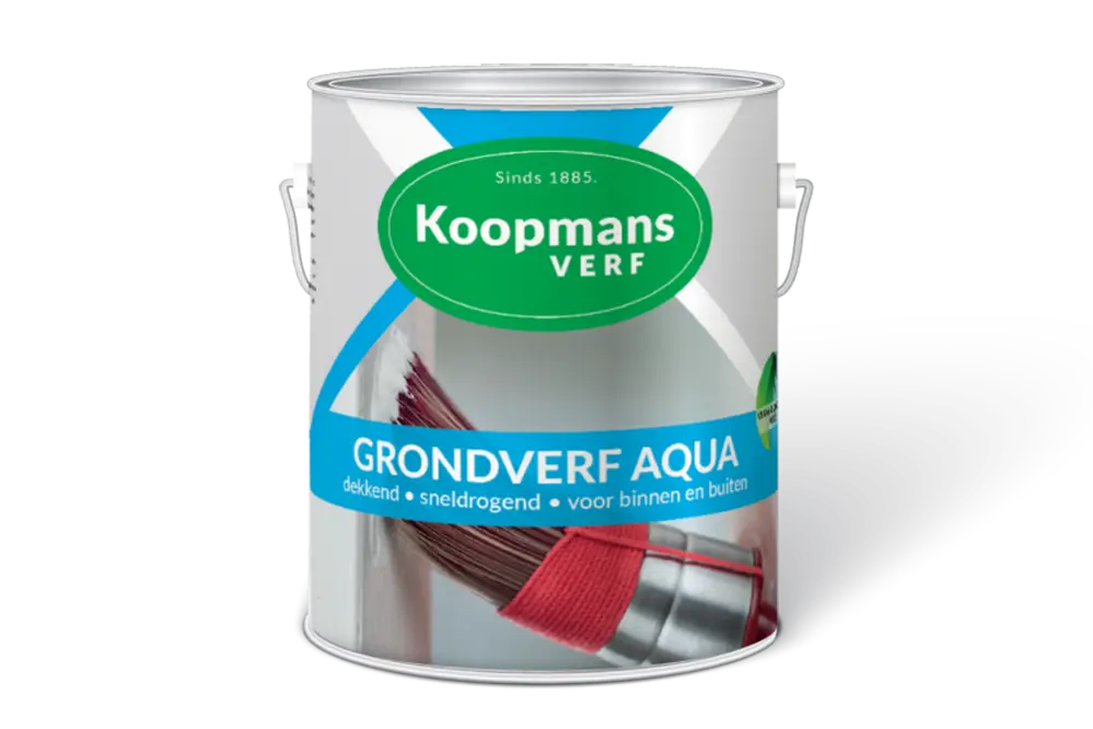 Grondverf voor hout binnen (waterbasis) - Grondverf-Aqua-Koopmans-Verf-verfcompleet.nl