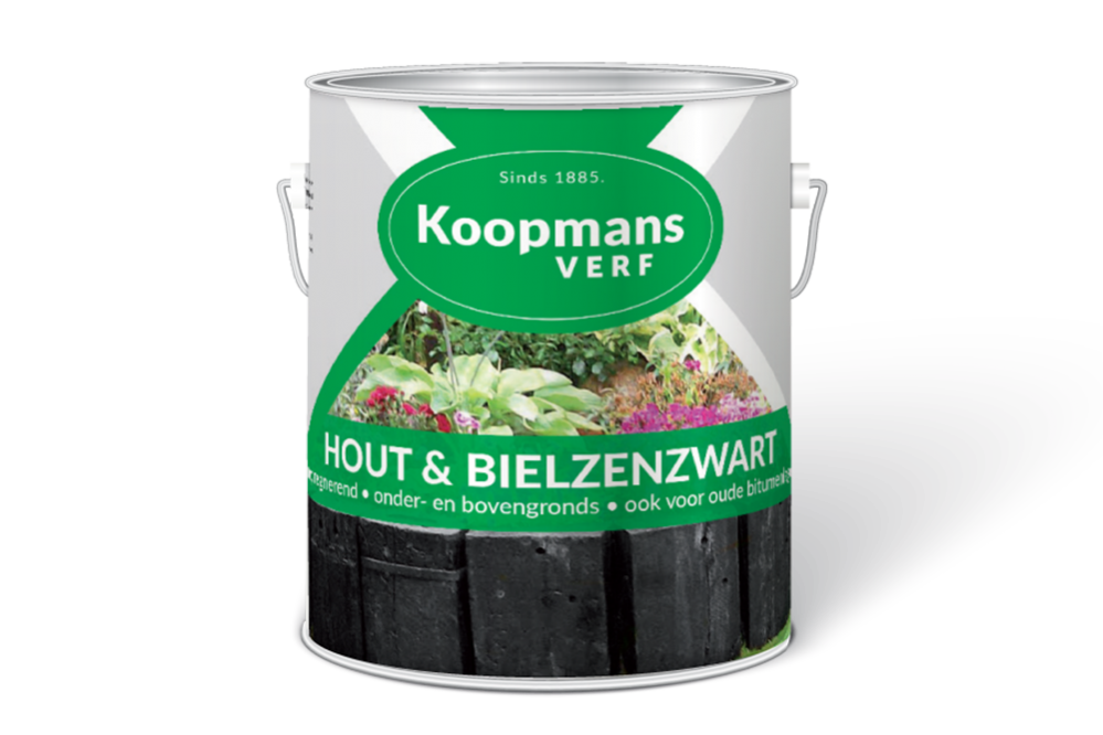 Koopmans Buitengevel & Tuin - Hout-en-bielzenzwart-Koopmans-Verf-verfcompleet.nl