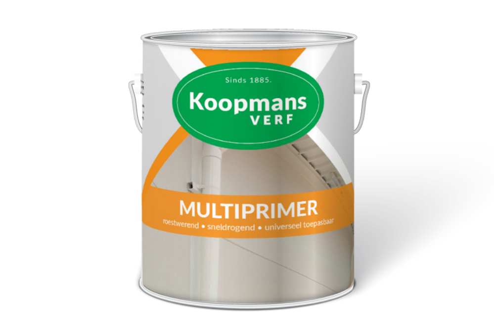 Primer voor kunststof en metaal - Multiprimer-Koopmans-Verf-verfcompleet.nl