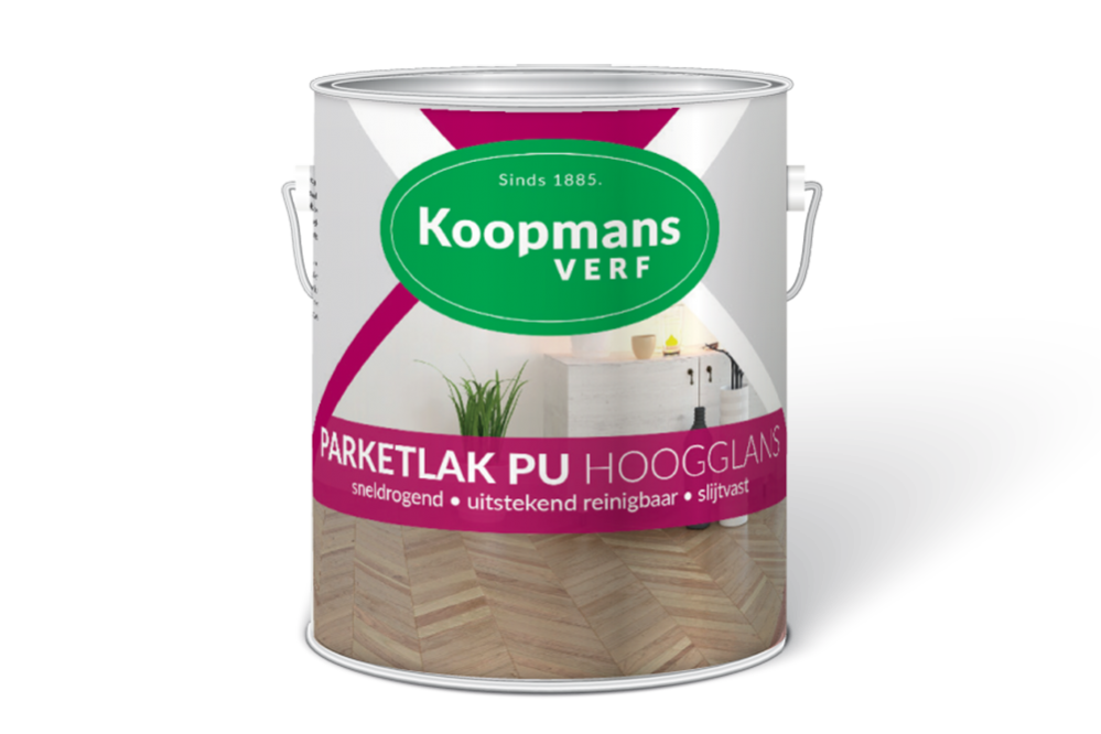 Koopmans - Parketlak-PU-Hoogglans-Koopmans-Verf-verfcompleet.nl