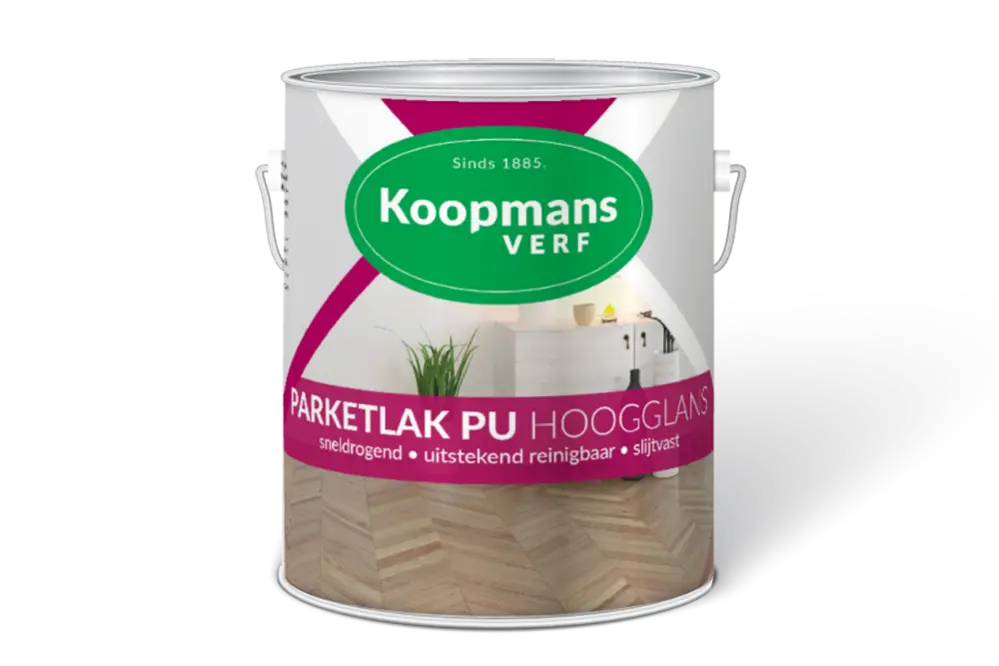 Koopmans Huis & Interieur - Parketlak-PU-Hoogglans-Koopmans-Verf-verfcompleet.nl