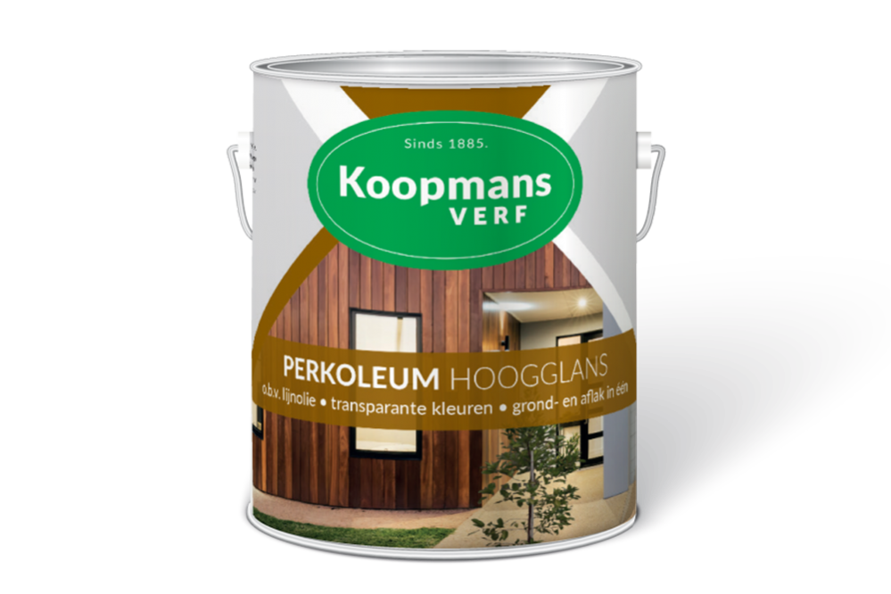 Koopmans Buitengevel & Tuin - Perkoleum-Hoogglans-Transparant-Koopmans-Verf-verfcompleet.nl