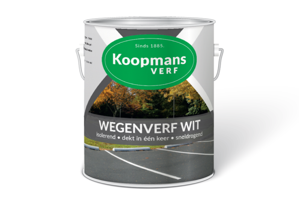 Koopmans - Wegenverf-Wit-Koopmans-Verf-verfcompleet.nl