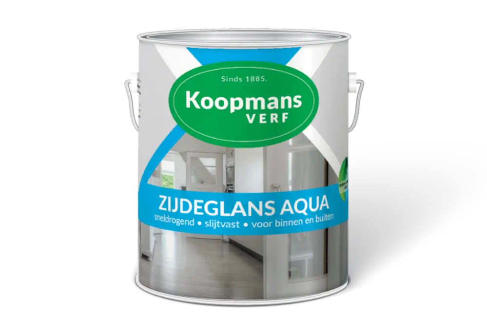 Koopmans Huis & Interieur - Zijdeglans-Aqua-Koopmans-Verf-verfcompleet.nl