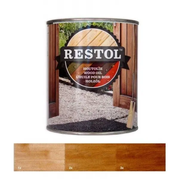 Restol Houtolie - restol-houtolie-notenbruin-onbehandeld-hout-verfcompleet