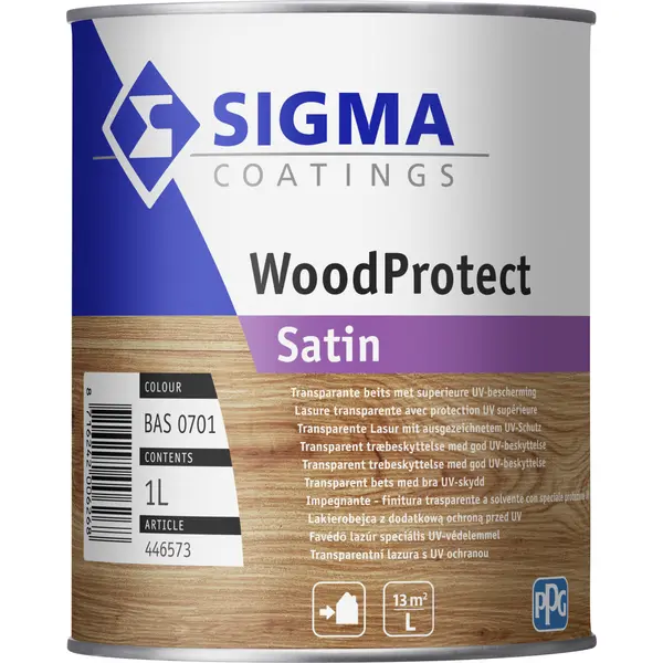 Blanke lak & Beits - Sigma-woodprotect-satin-1ltr-verfcompleet.nl