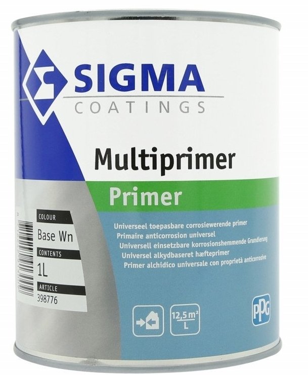 Primer voor metaal - sigma-multiprimer-verfcompleet.nl