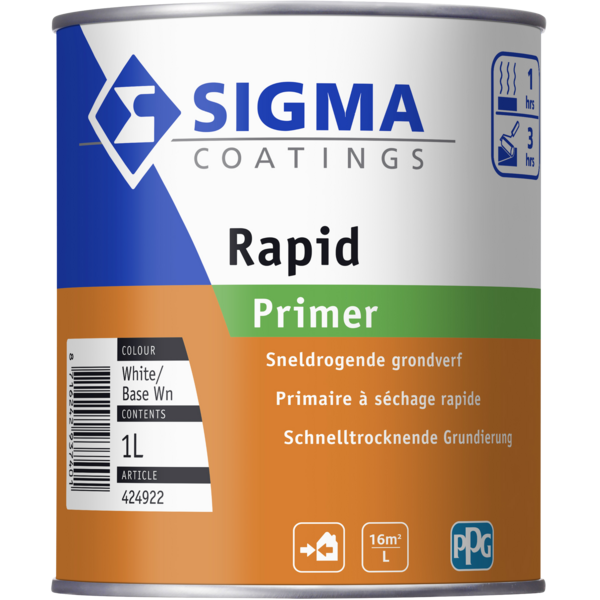 Grondverf  voor hout buiten (terpentinebasis) - sigma-rapid-primer