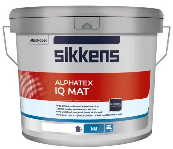 Luipaard Hou op nemen Sikkens Alphatex IQ Mat | Verfcompleet.nl