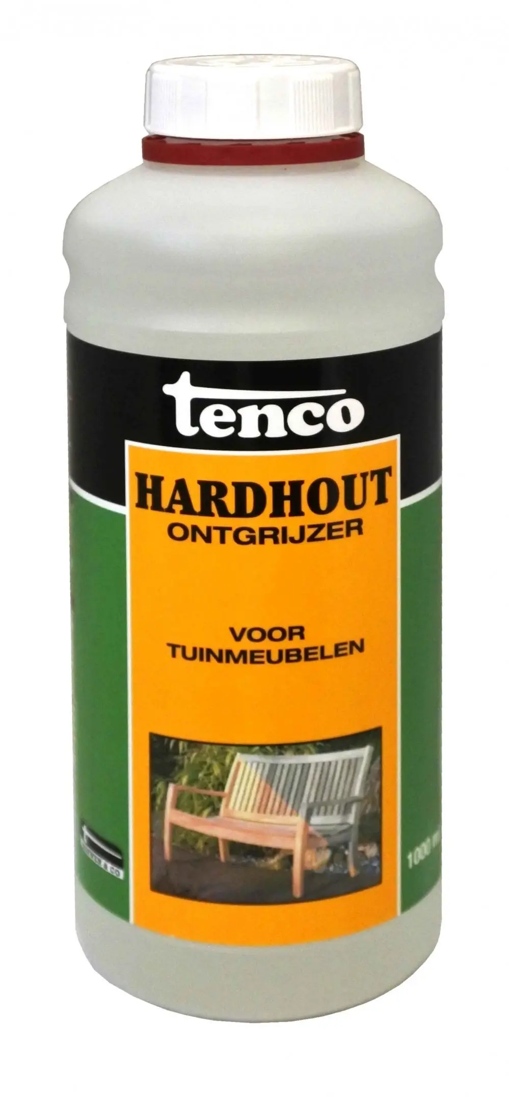 Tenco Buiten onderhoud - Tenco-hardhoutontgrijzer-1ltr-verfcompleet.nl