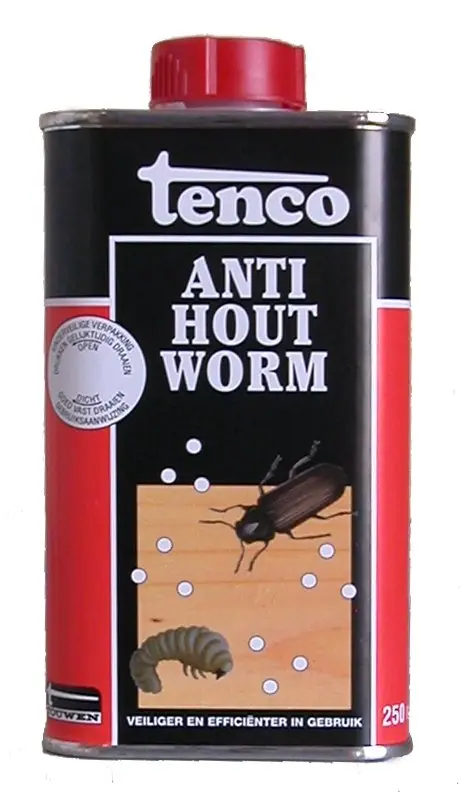 Tenco Tuinonderhoud - tenco-anti-houtworm-0,25ltr-verfcompleet.nl