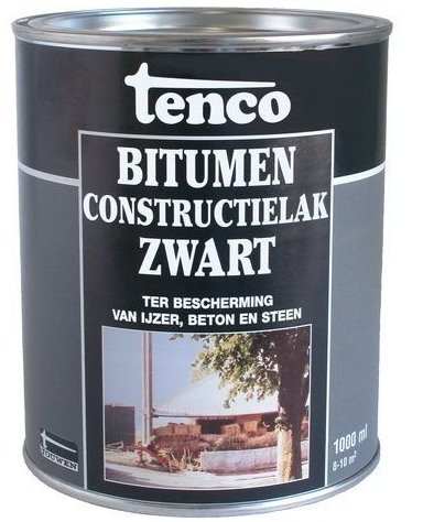 Tenco - tenco-bitumenlak-constructielak-zwart-1ltr-verfcompleet.nl