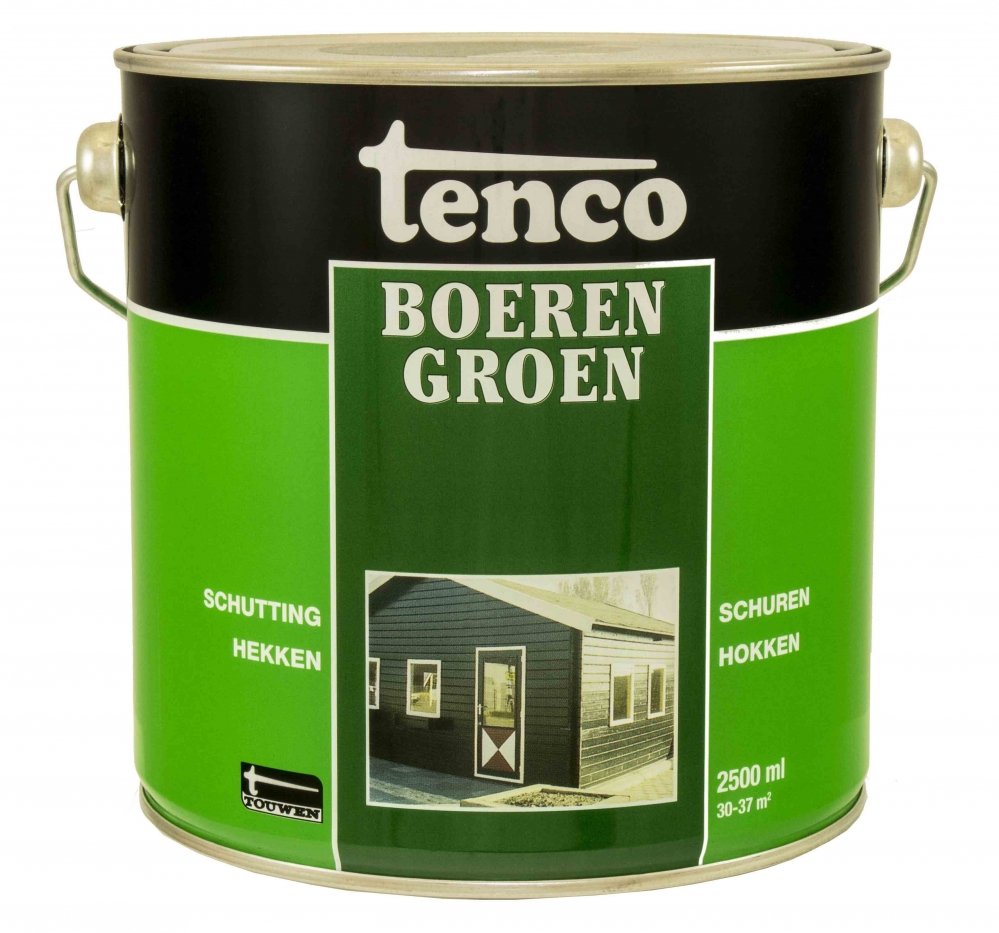 Tenco - tenco-boerengroen-2,5ltr-verfcompleet.nl