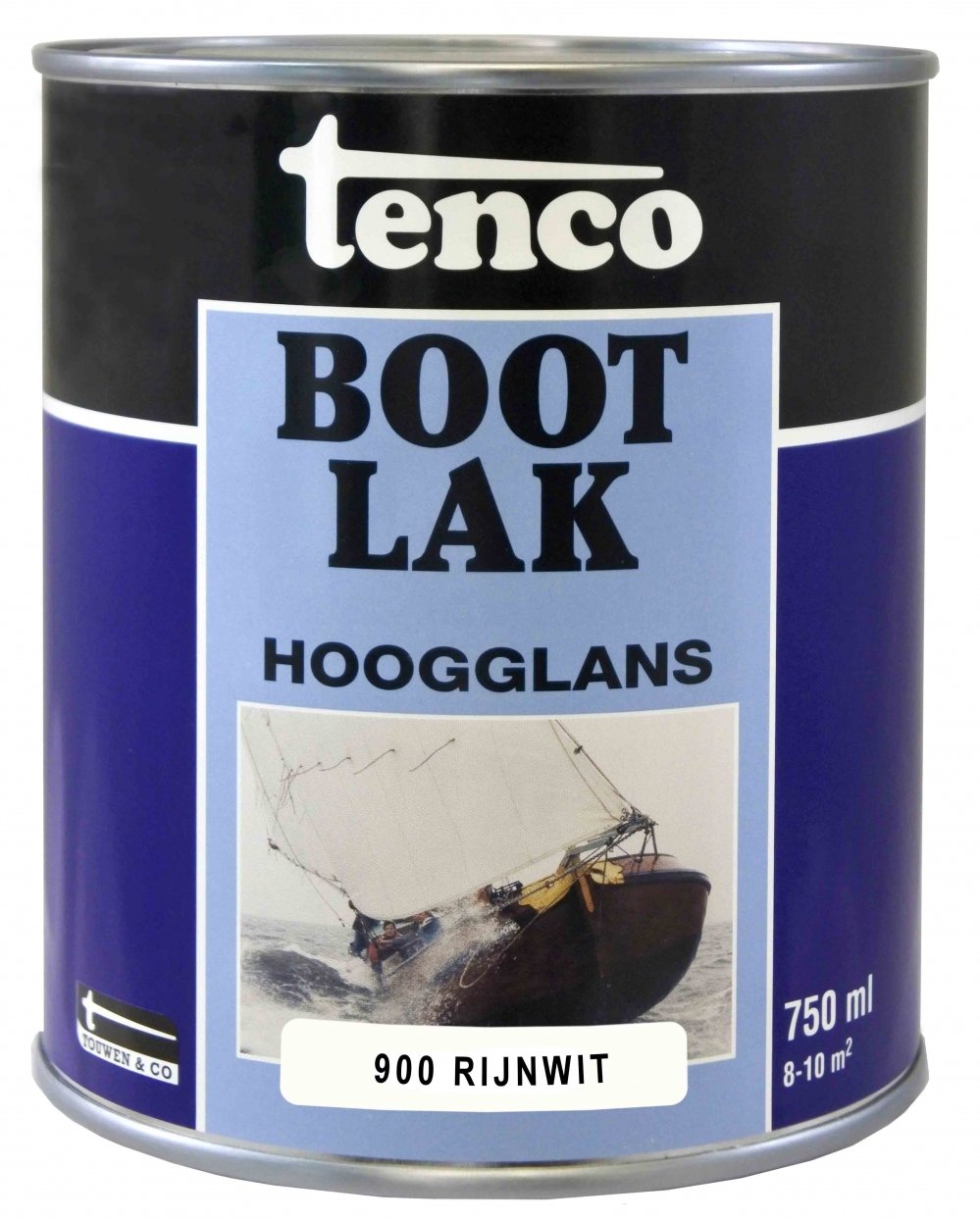 Tenco Boot onderhoud - tenco-bootlak-scheldewit-0,75ltr-verfcompleet.nl