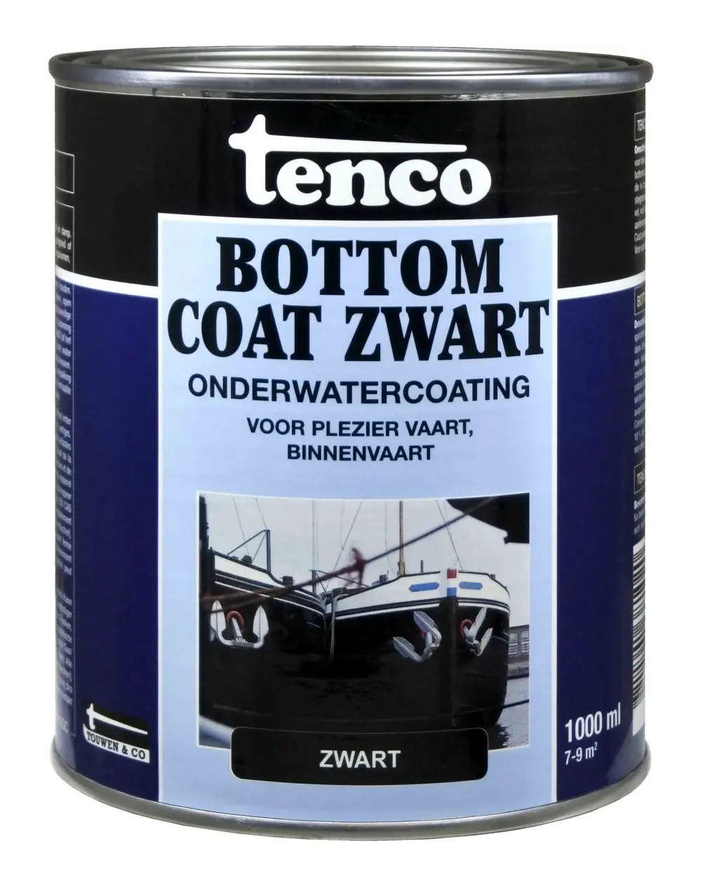 Tenco - tenco-bootomcoat-zwart-1ltr-verfcompleet.nl